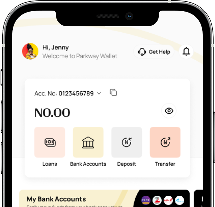 Wallet App Interface